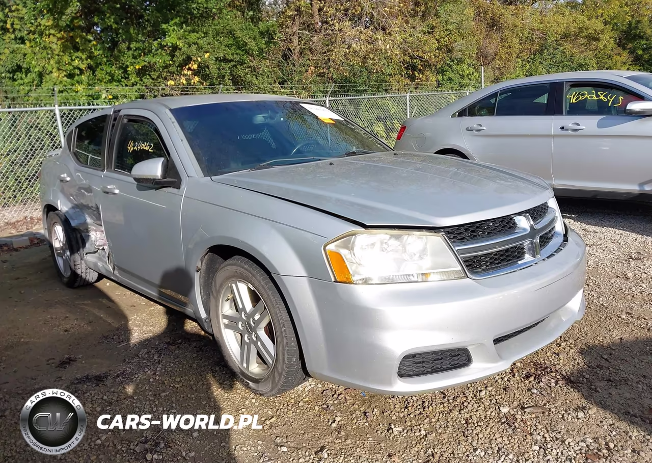 2012 Dodge Avenger Sxt VIN:1C3CDZCB1CN183326 - 1