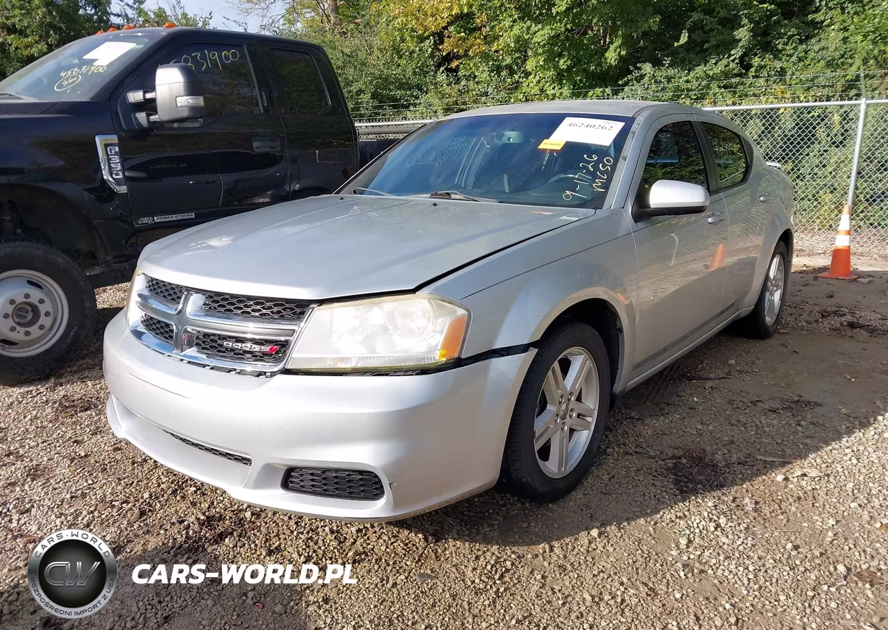 2012 Dodge Avenger Sxt VIN:1C3CDZCB1CN183326 - 2