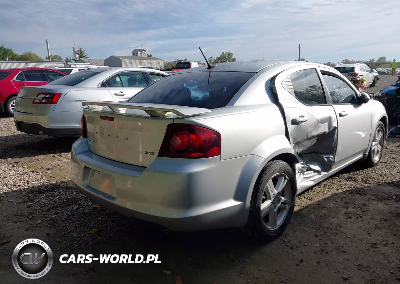 2012 Dodge Avenger Sxt VIN:1C3CDZCB1CN183326 - 4