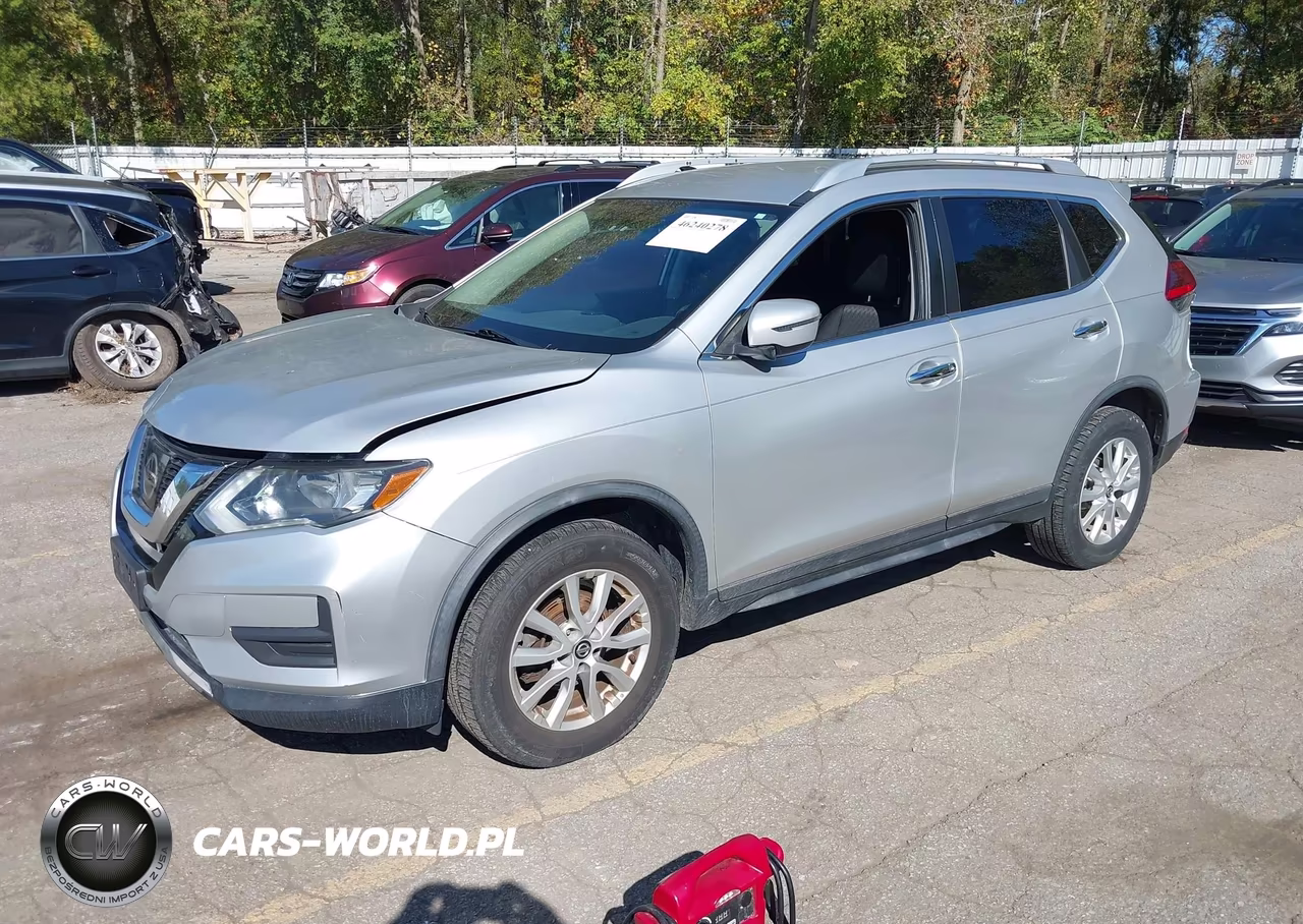 2017 Nissan Rogue Sv VIN:KNMAT2MV2HP597779 - 2