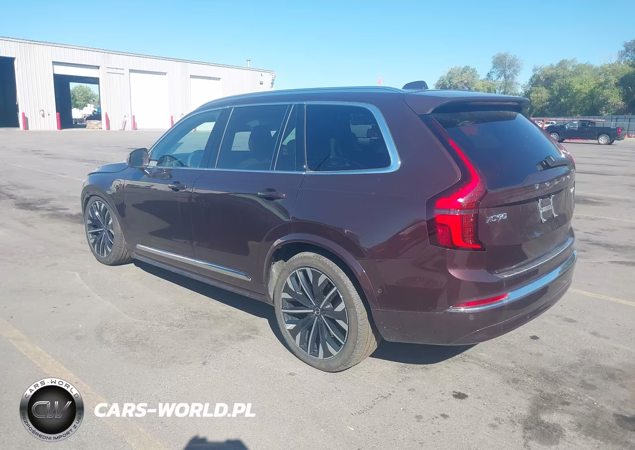 2026 Volvo Xc90 Plug-In Hybrid Ultra, T8 Awd, Electric-Gasoline, Bright, 7 Seats VIN:YV4H60PF6T1508657 - 3