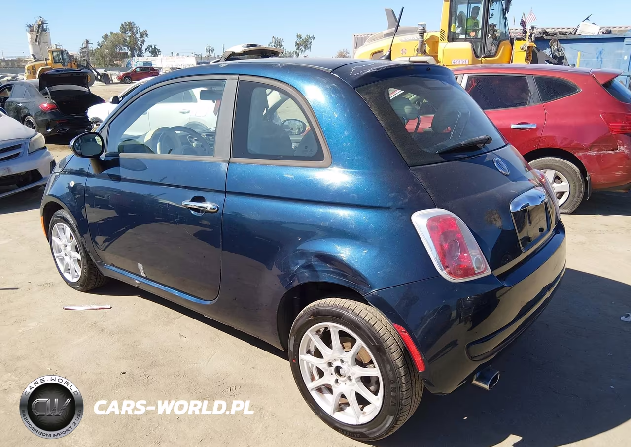 2013 Fiat 500 Pop VIN:3C3CFFAR7DT544665 - 3