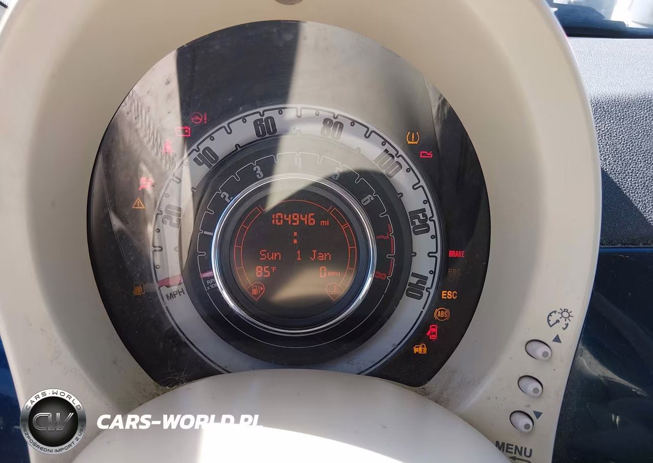 2013 Fiat 500 Pop VIN:3C3CFFAR7DT544665 - 7