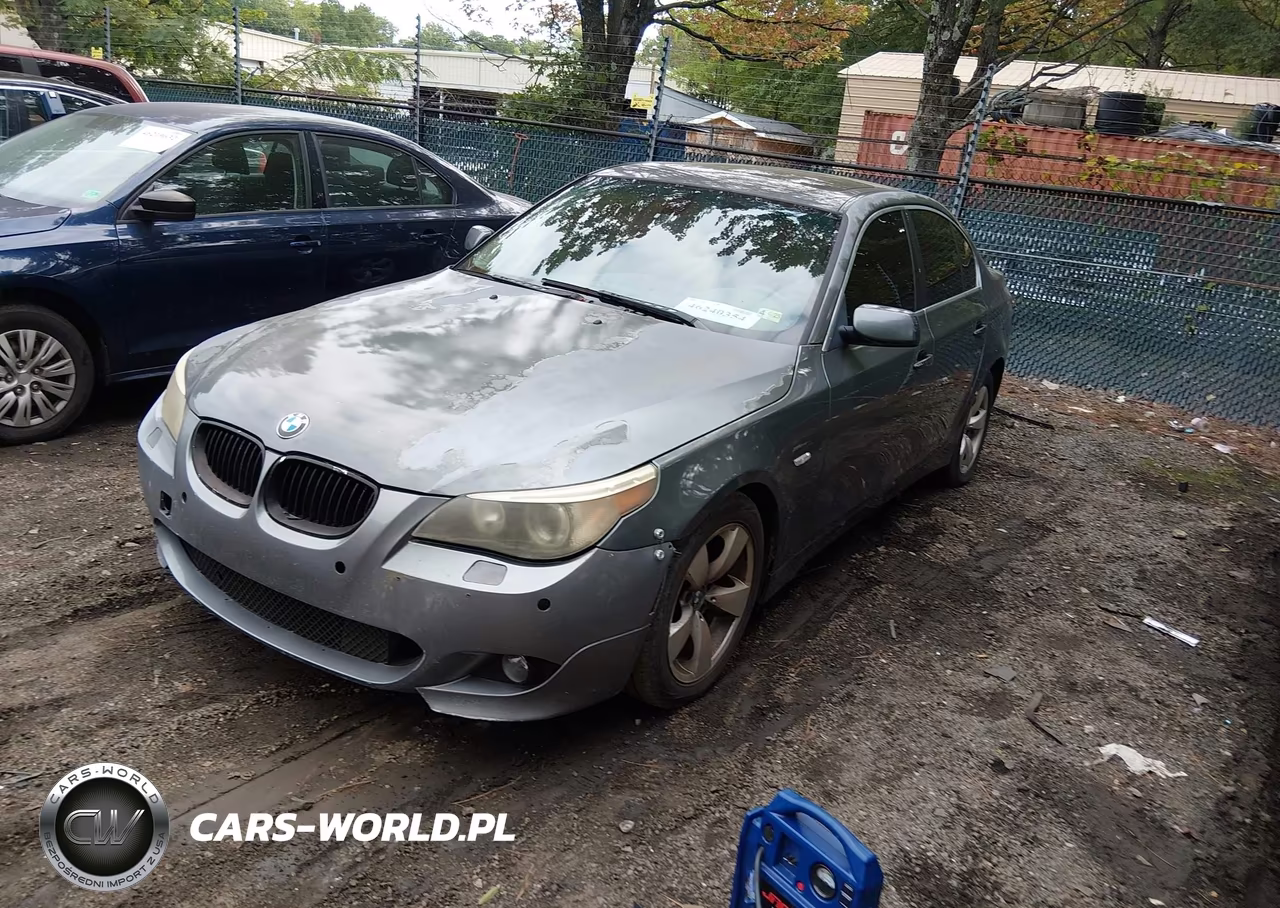 2007 BMW 530I VIN:WBANE73547CM58024 - 2