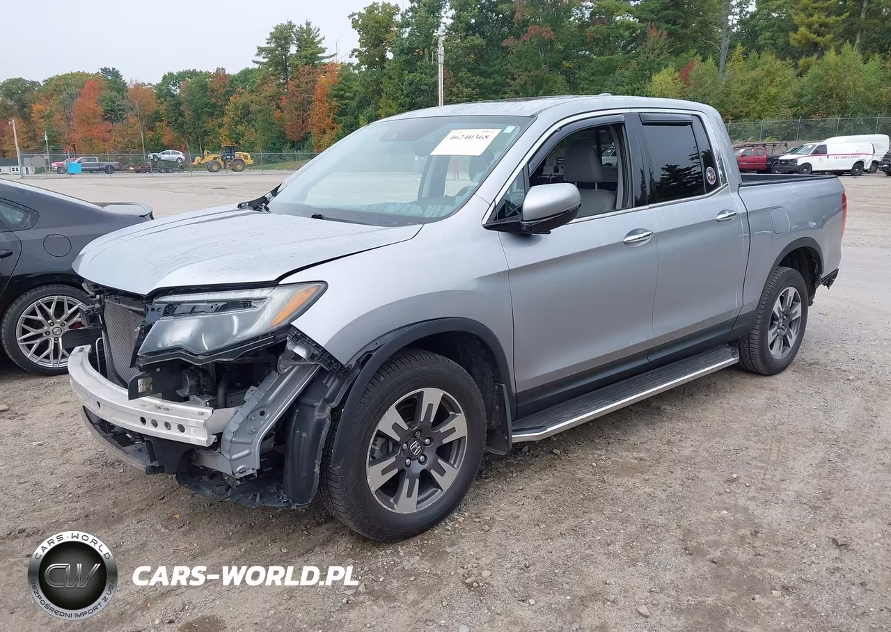 2019 Honda Ridgeline Rtl-E VIN:5FPYK3F78KB015974 - 2