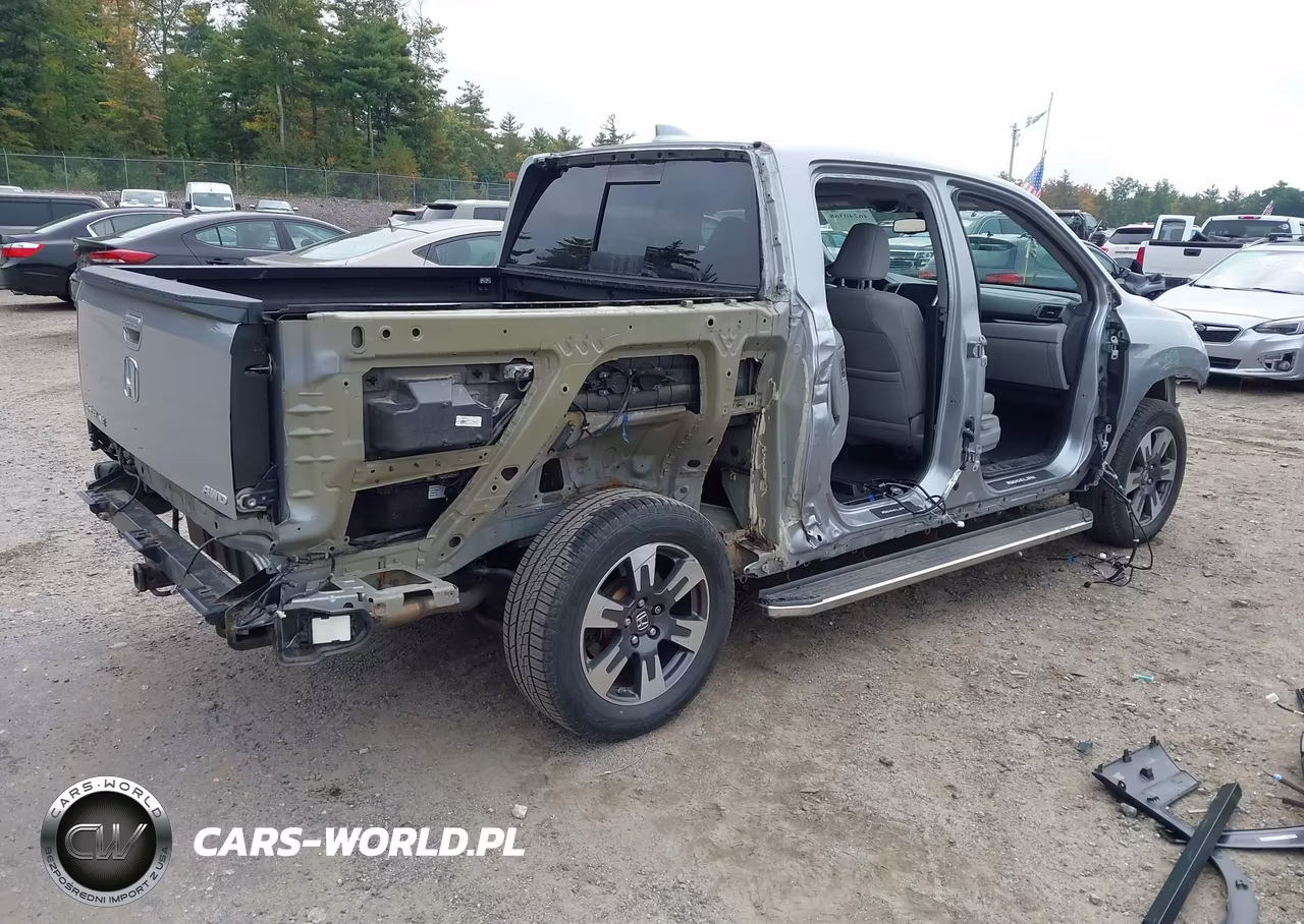 2019 Honda Ridgeline Rtl-E VIN:5FPYK3F78KB015974 - 4