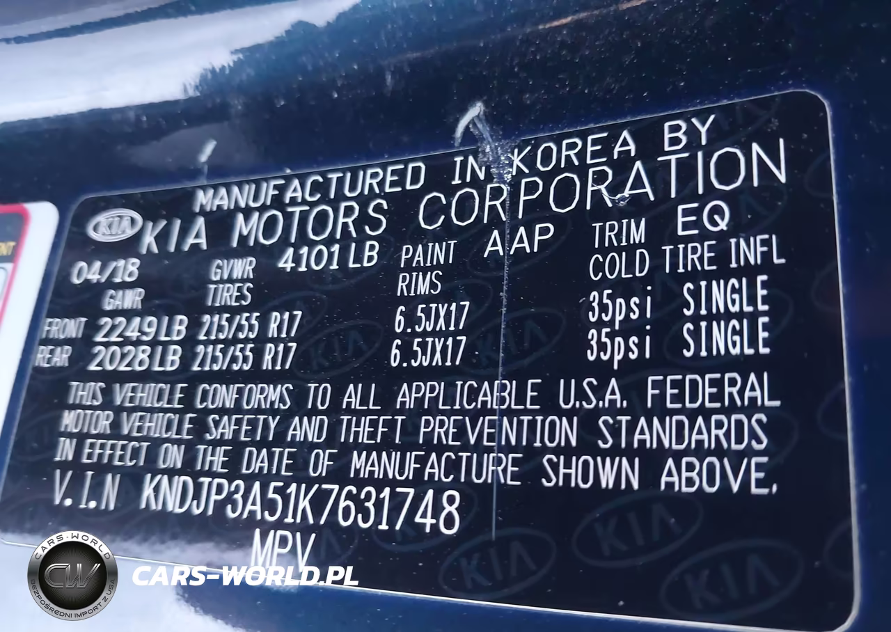 2019 Kia Soul + VIN:KNDJP3A51K7631748 - 9