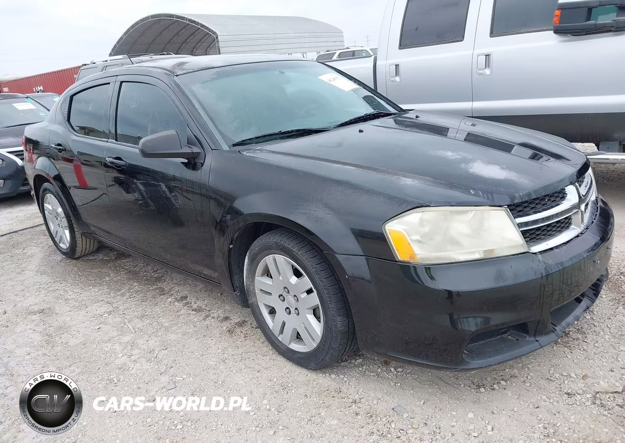 2013 Dodge Avenger Se V6 VIN:1C3CDZAG4DN749270 - 1