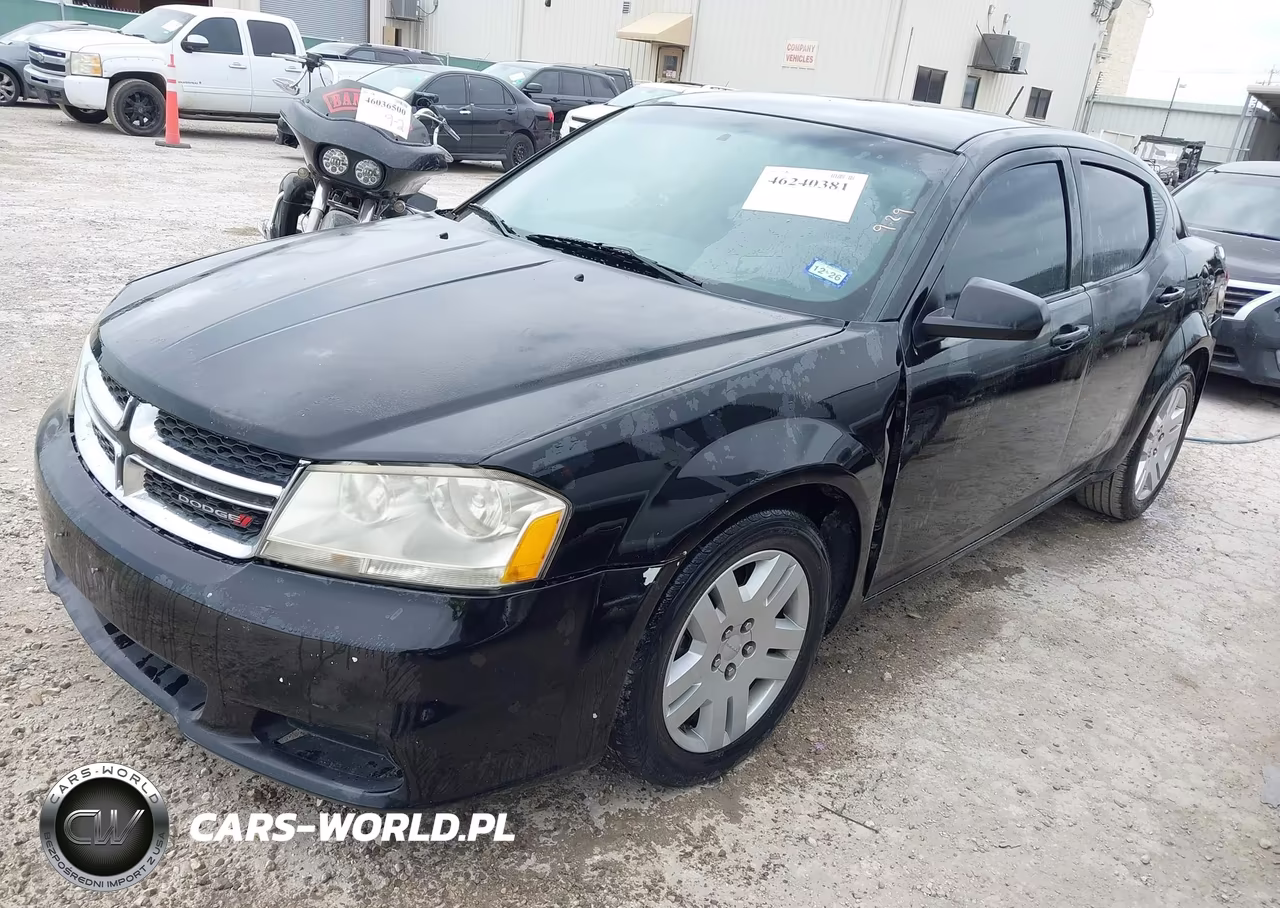 2013 Dodge Avenger Se V6 VIN:1C3CDZAG4DN749270 - 2