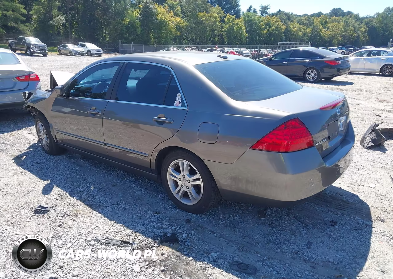 2007 Honda Accord 2.4 Ex VIN:1HGCM56867A040830 - 3