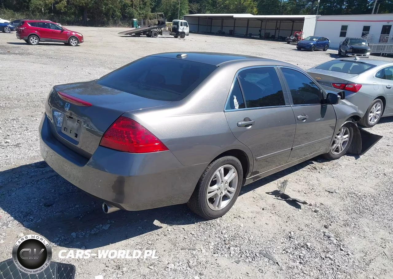 2007 Honda Accord 2.4 Ex VIN:1HGCM56867A040830 - 4