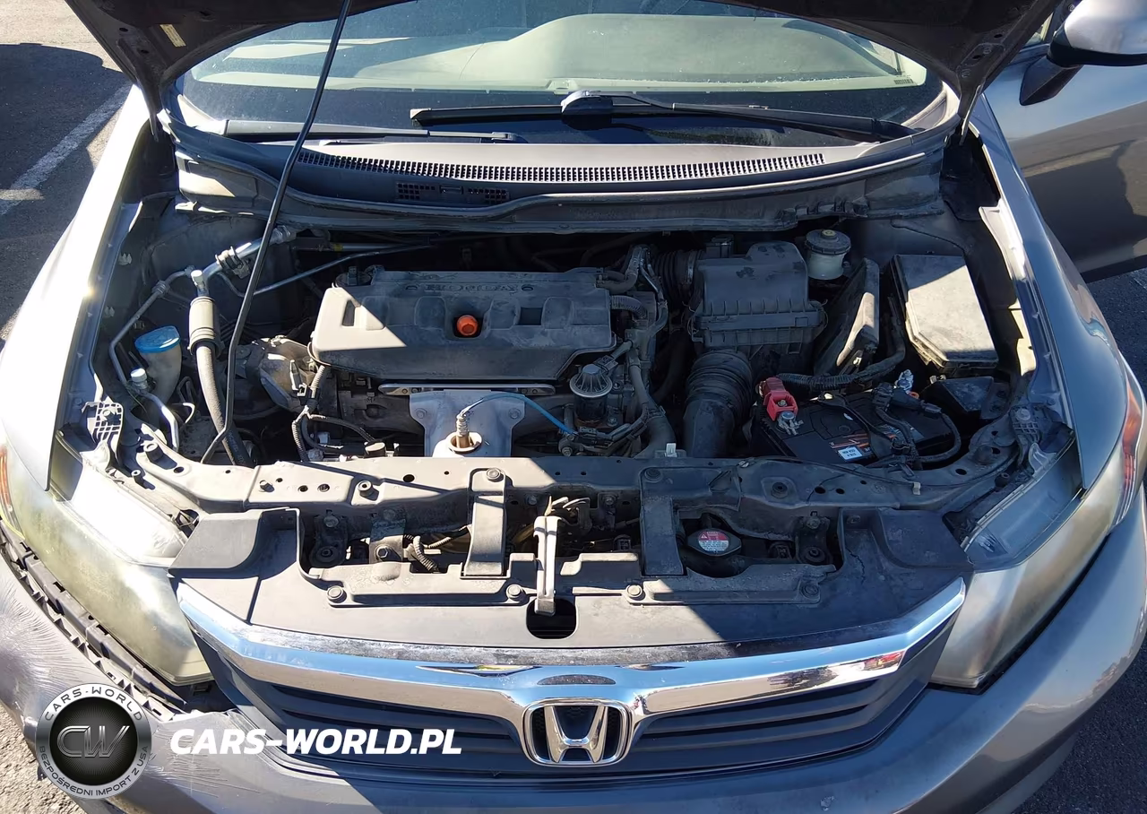 2012 Honda Civic Lx VIN:19XFB2F57CE377004 - 10
