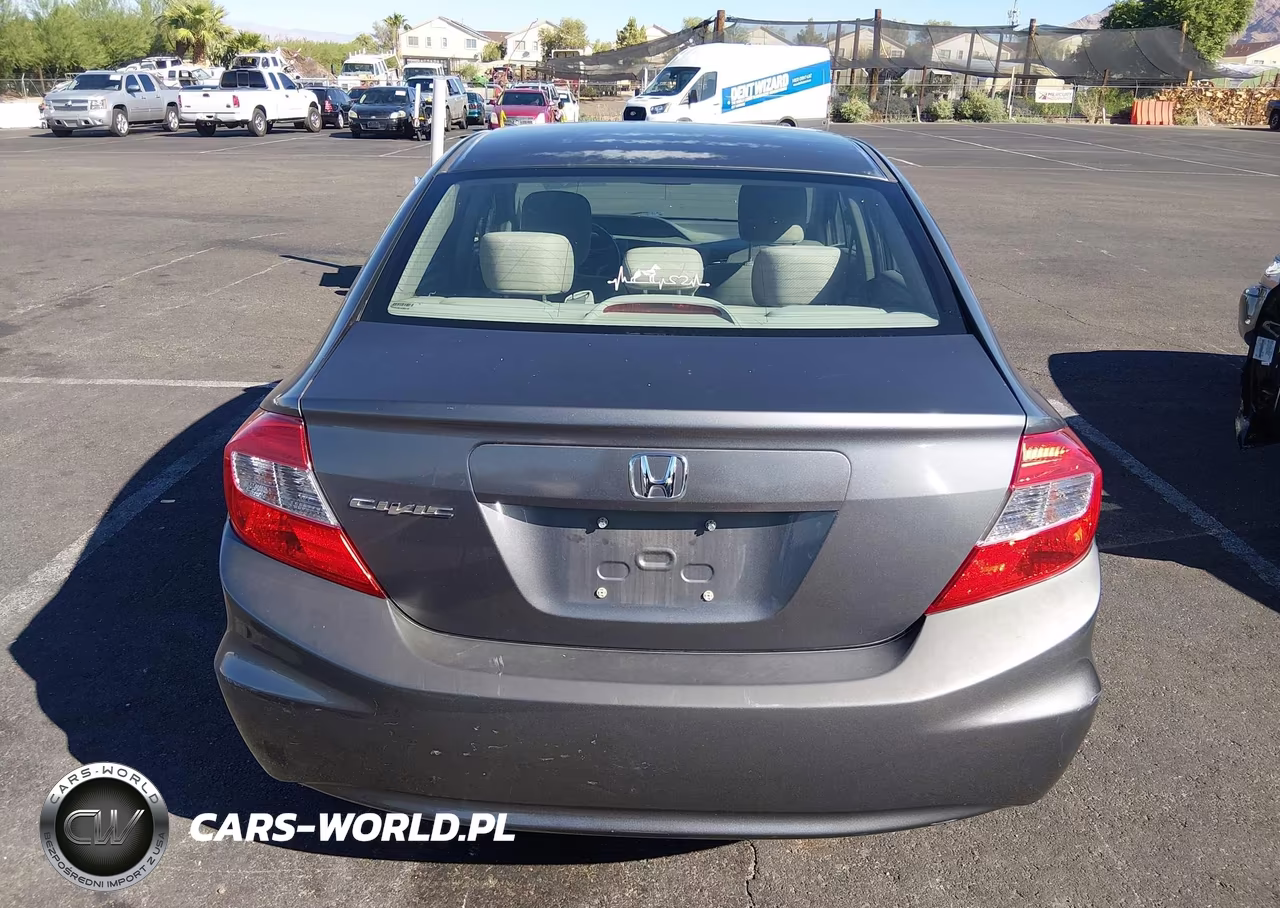 2012 Honda Civic Lx VIN:19XFB2F57CE377004 - 12