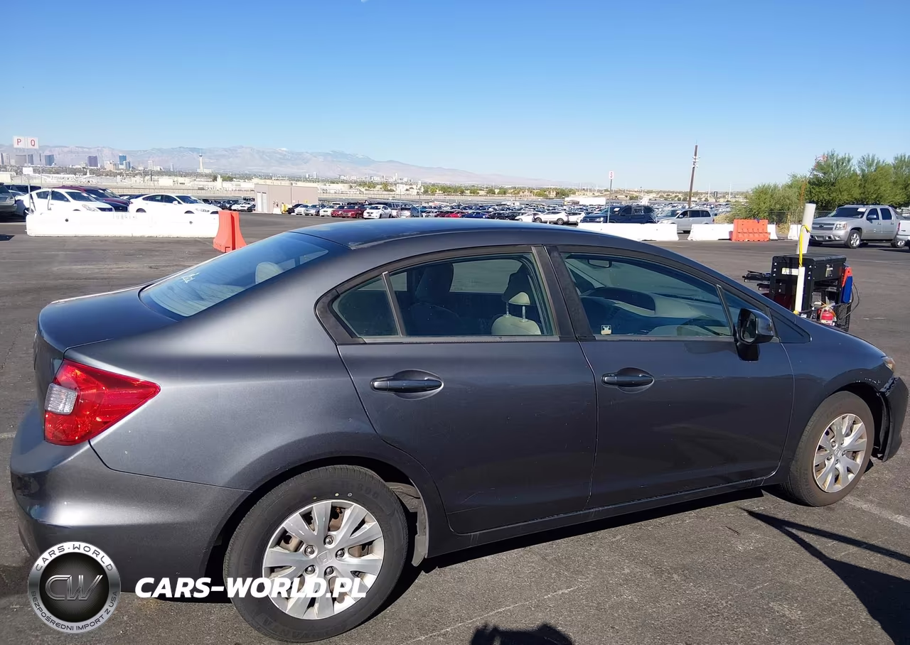 2012 Honda Civic Lx VIN:19XFB2F57CE377004 - 13