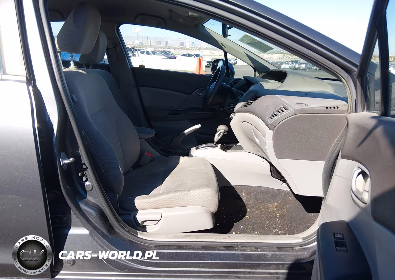 2012 Honda Civic Lx VIN:19XFB2F57CE377004 - 5