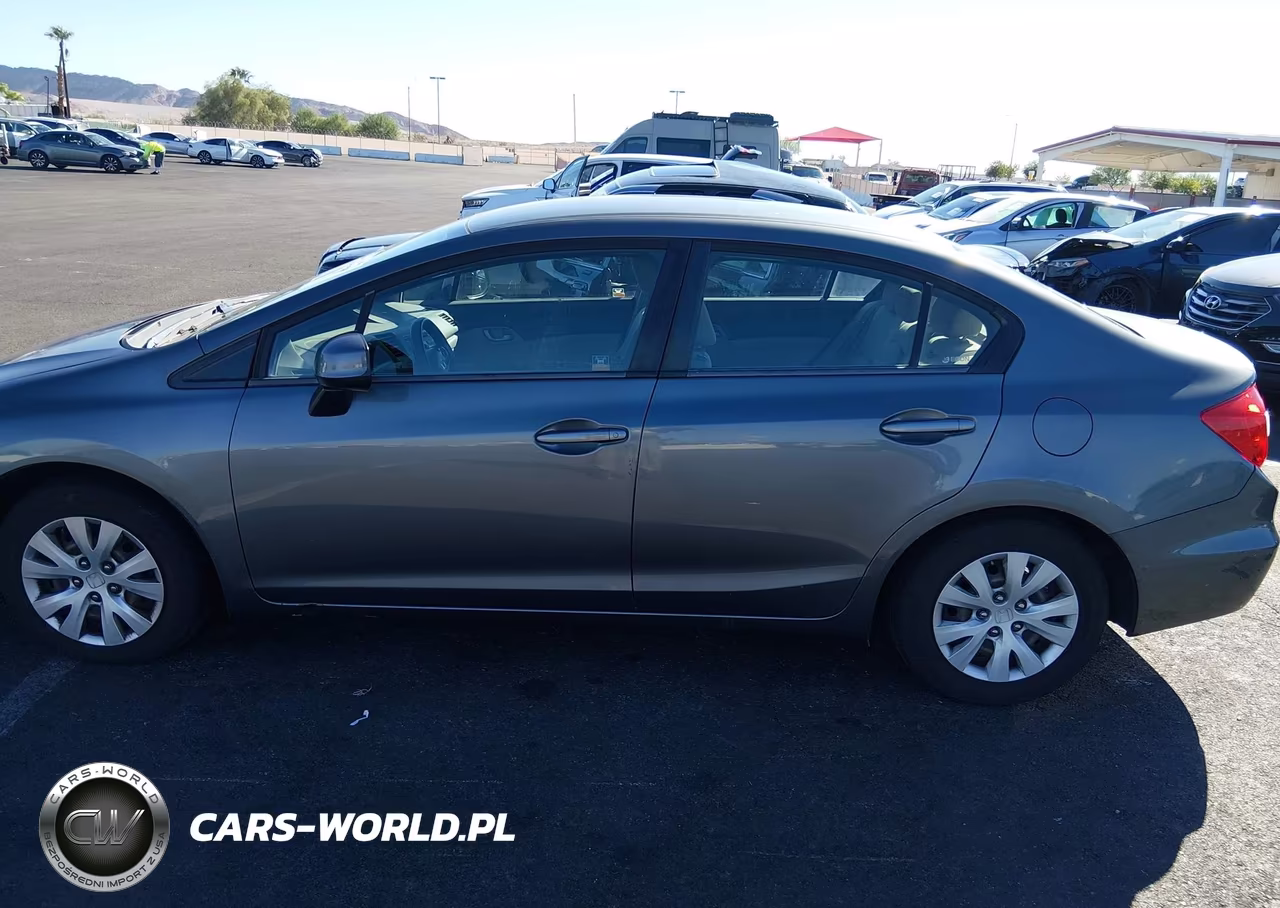 2012 Honda Civic Lx VIN:19XFB2F57CE377004 - 6