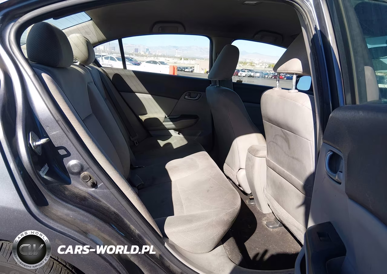2012 Honda Civic Lx VIN:19XFB2F57CE377004 - 8