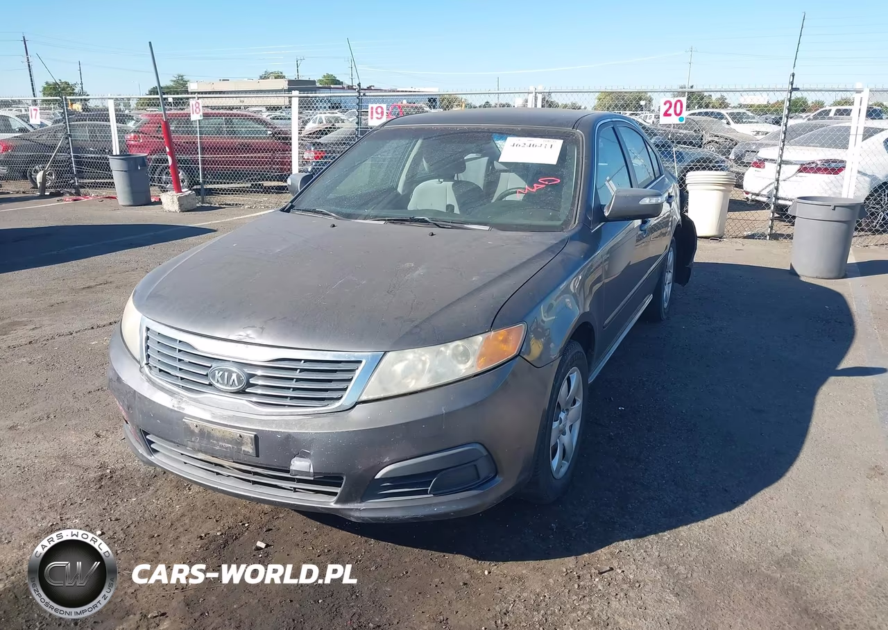 2009 Kia Optima Lx VIN:KNAGE228695318216 - 2