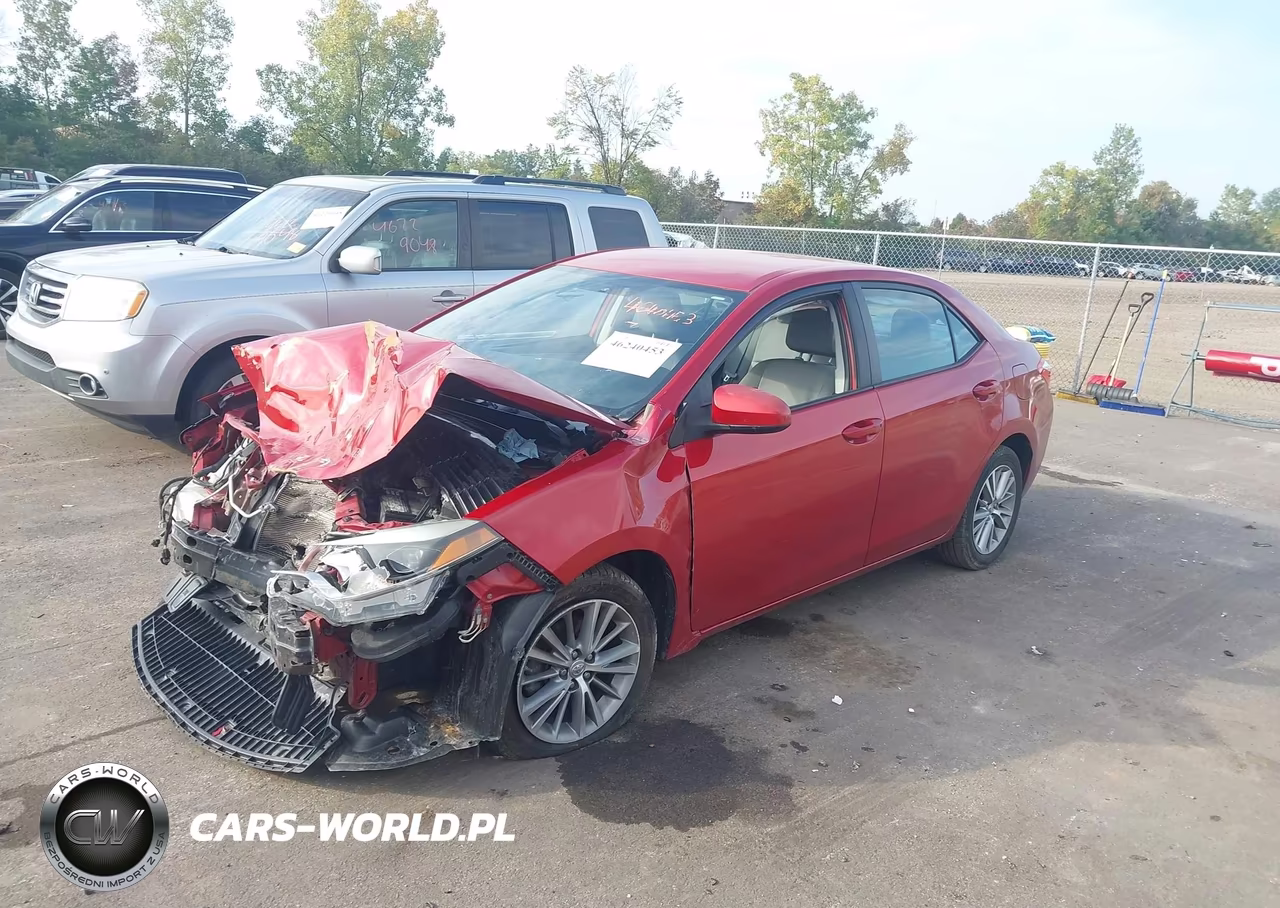 2015 Toyota Corolla Le Plus VIN:5YFBURHEXFP203624 - 2