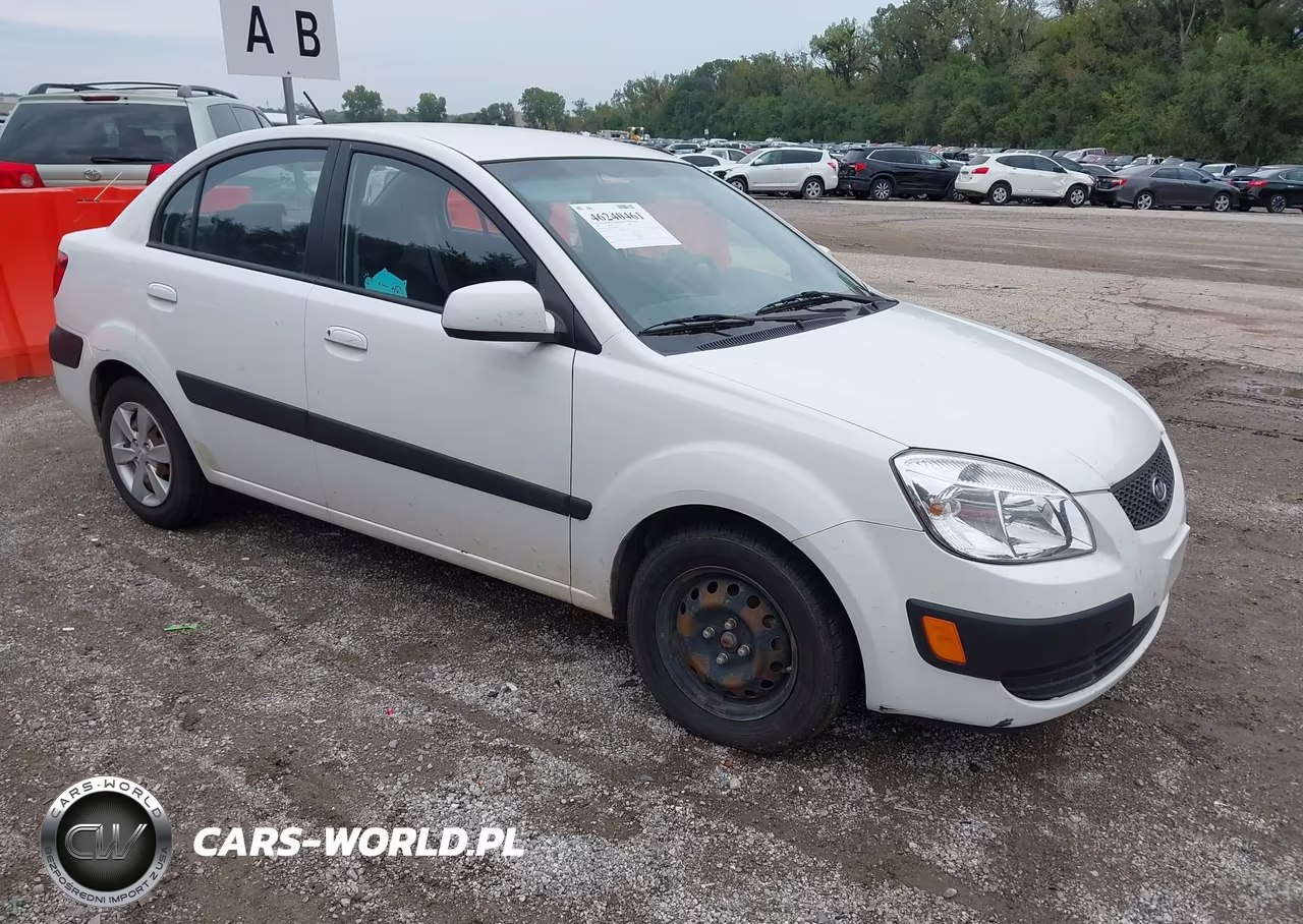 2009 Kia Rio Lx VIN:KNADE223X96584758 - 1
