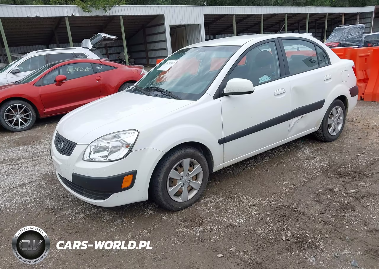 2009 Kia Rio Lx VIN:KNADE223X96584758 - 2