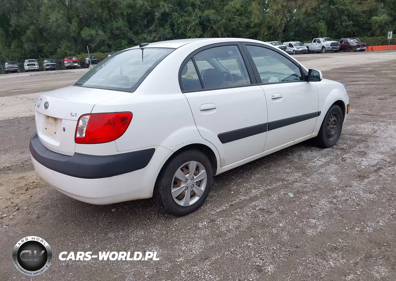 2009 Kia Rio Lx VIN:KNADE223X96584758 - 4