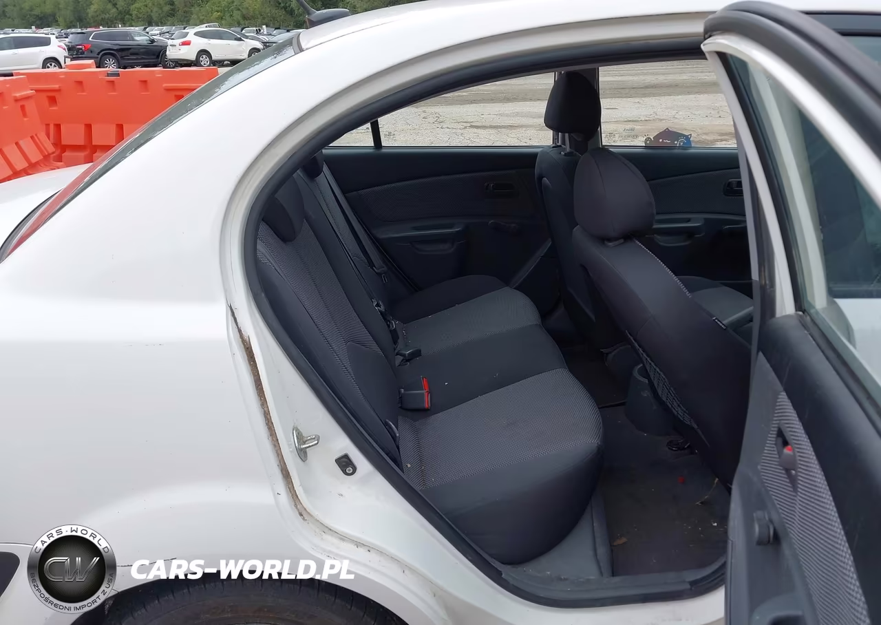 2009 Kia Rio Lx VIN:KNADE223X96584758 - 8