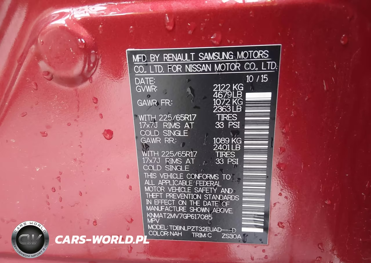 2016 Nissan Rogue S VIN:KNMAT2MV7GP617085 - 9