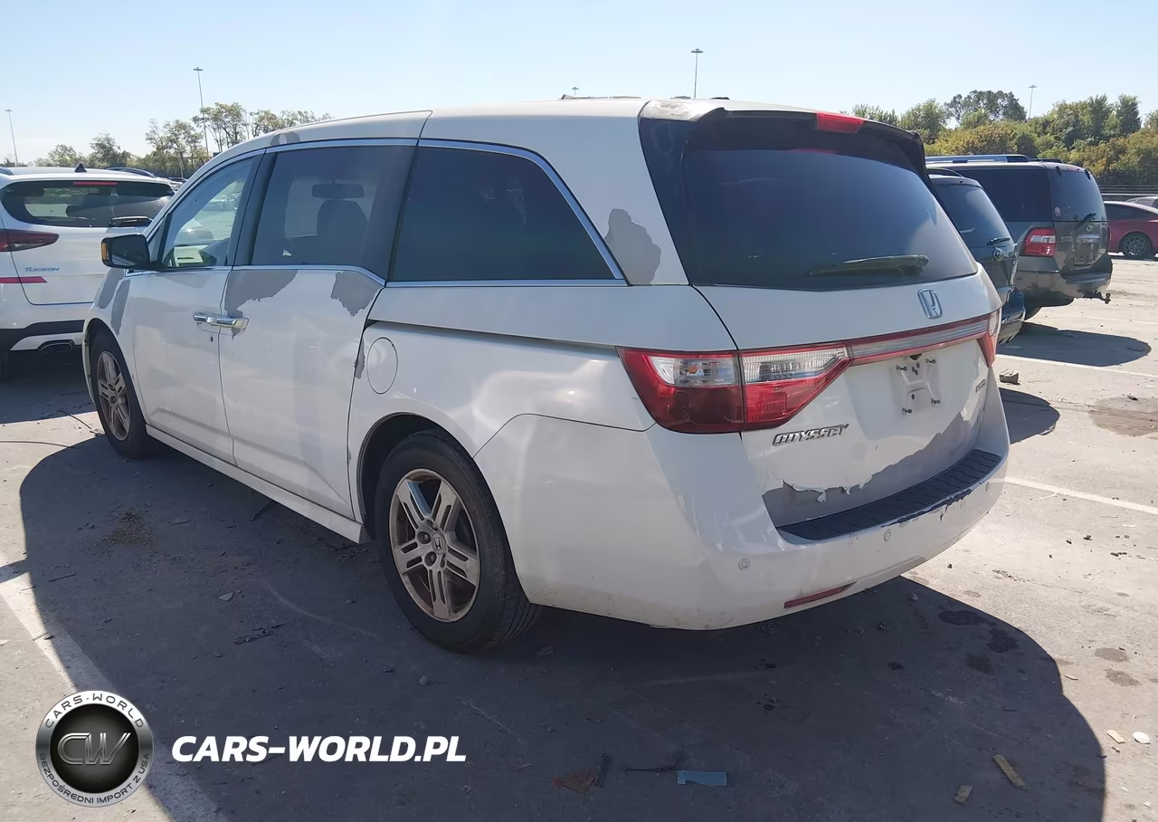 2012 Honda Odyssey Touring-Touring Elite VIN:5FNRL5H97CB057929 - 3