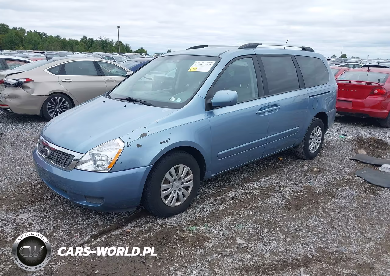 2011 Kia Sedona Lx VIN:KNDMG4C71B6366885 - 2