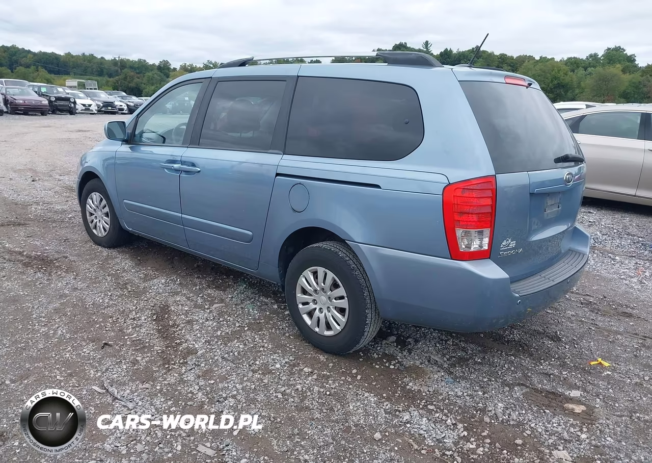 2011 Kia Sedona Lx VIN:KNDMG4C71B6366885 - 3