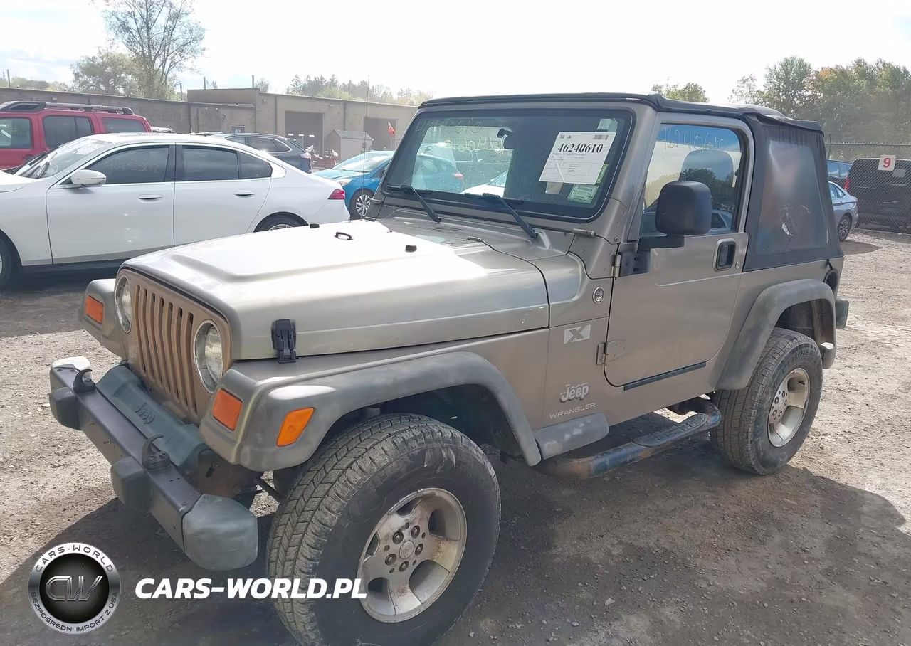 2005 Jeep Wrangler X VIN:1J4FA39S95P338003 - 2
