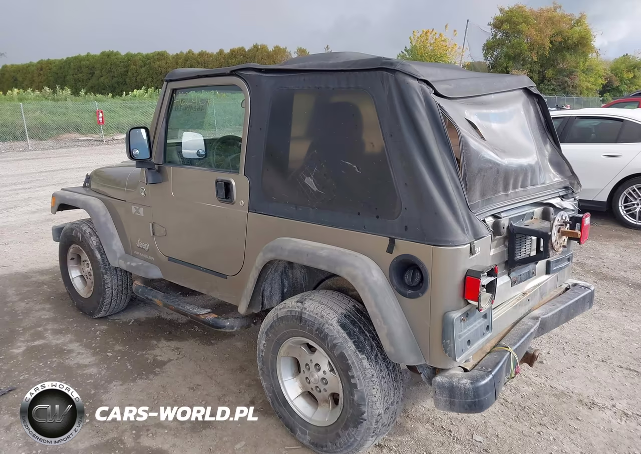 2005 Jeep Wrangler X VIN:1J4FA39S95P338003 - 3