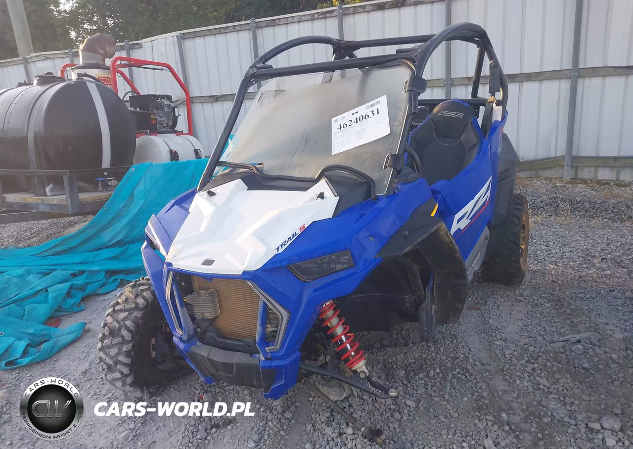 2021 Polaris Rzr Trail S 1000 Premium VIN:3NSASE995MN862509 - 2