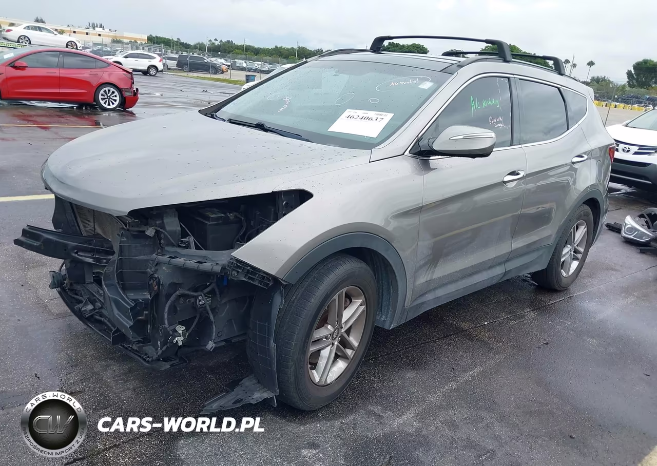 2017 Hyundai Santa Fe Sport 2.4L VIN:5XYZU3LBXHG382473 - 2