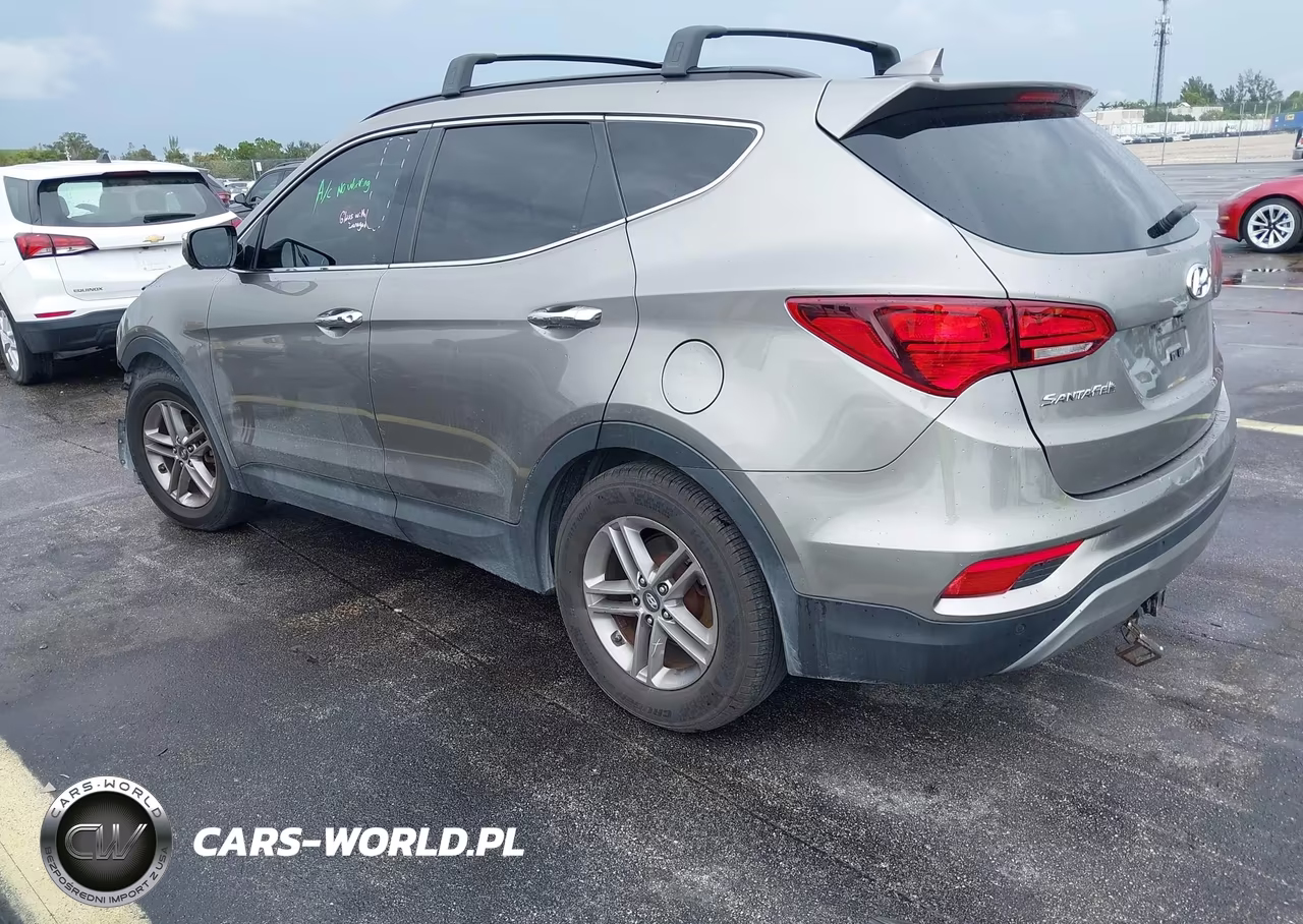 2017 Hyundai Santa Fe Sport 2.4L VIN:5XYZU3LBXHG382473 - 3
