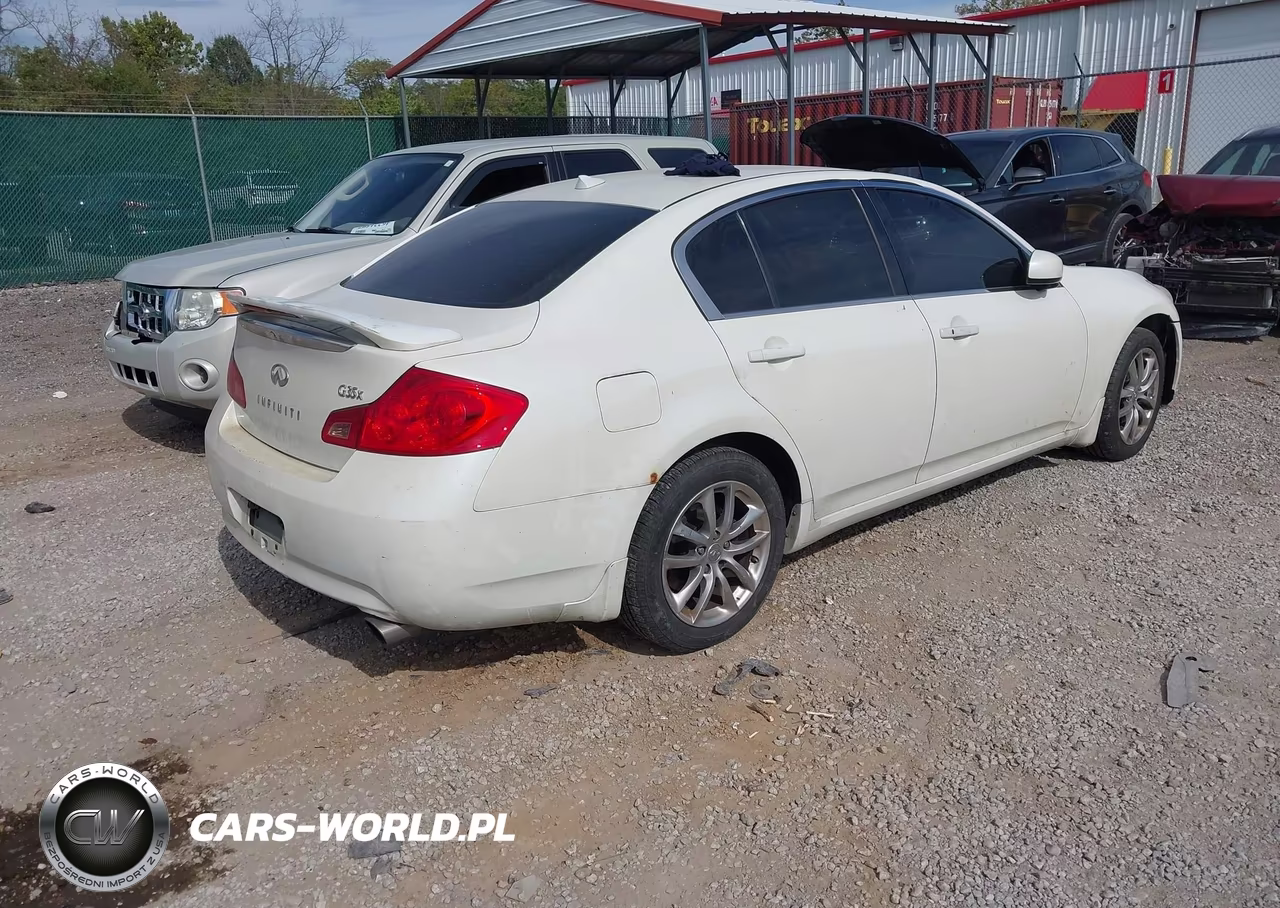 2008 Infiniti G35X VIN:JNKBV61F98M277684 - 4