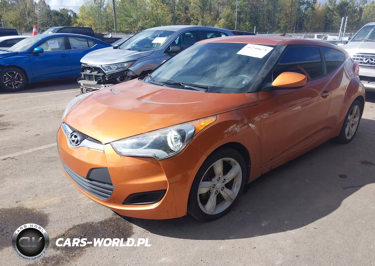 2014 Hyundai Veloster Base W-Black VIN:KMHTC6AD1EU182747 - 2