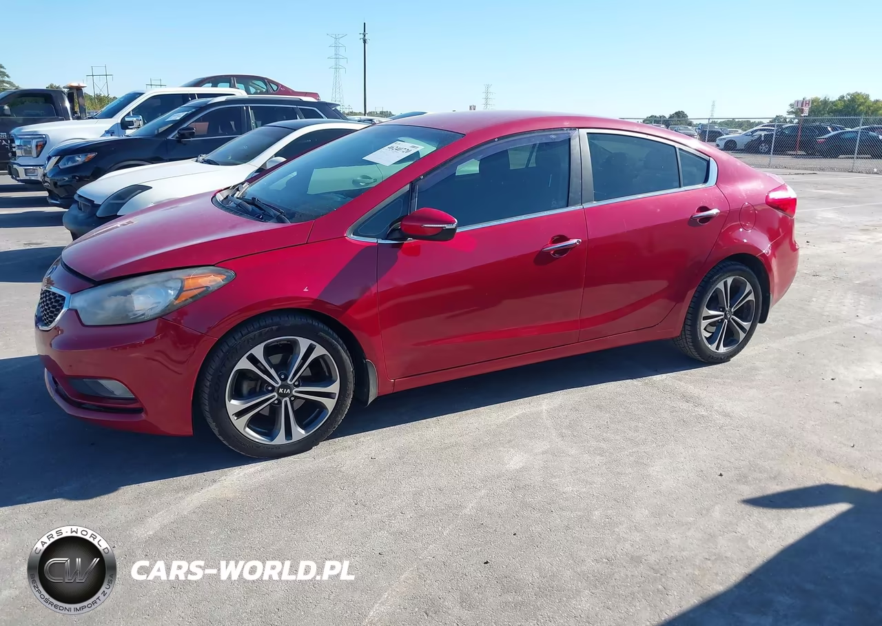 2014 Kia Forte Ex VIN:KNAFX4A81E5102402 - 2