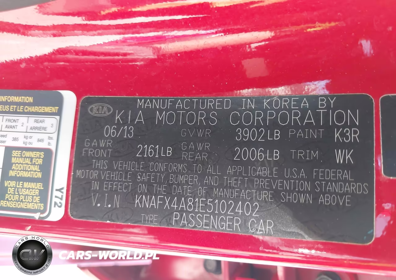 2014 Kia Forte Ex VIN:KNAFX4A81E5102402 - 9