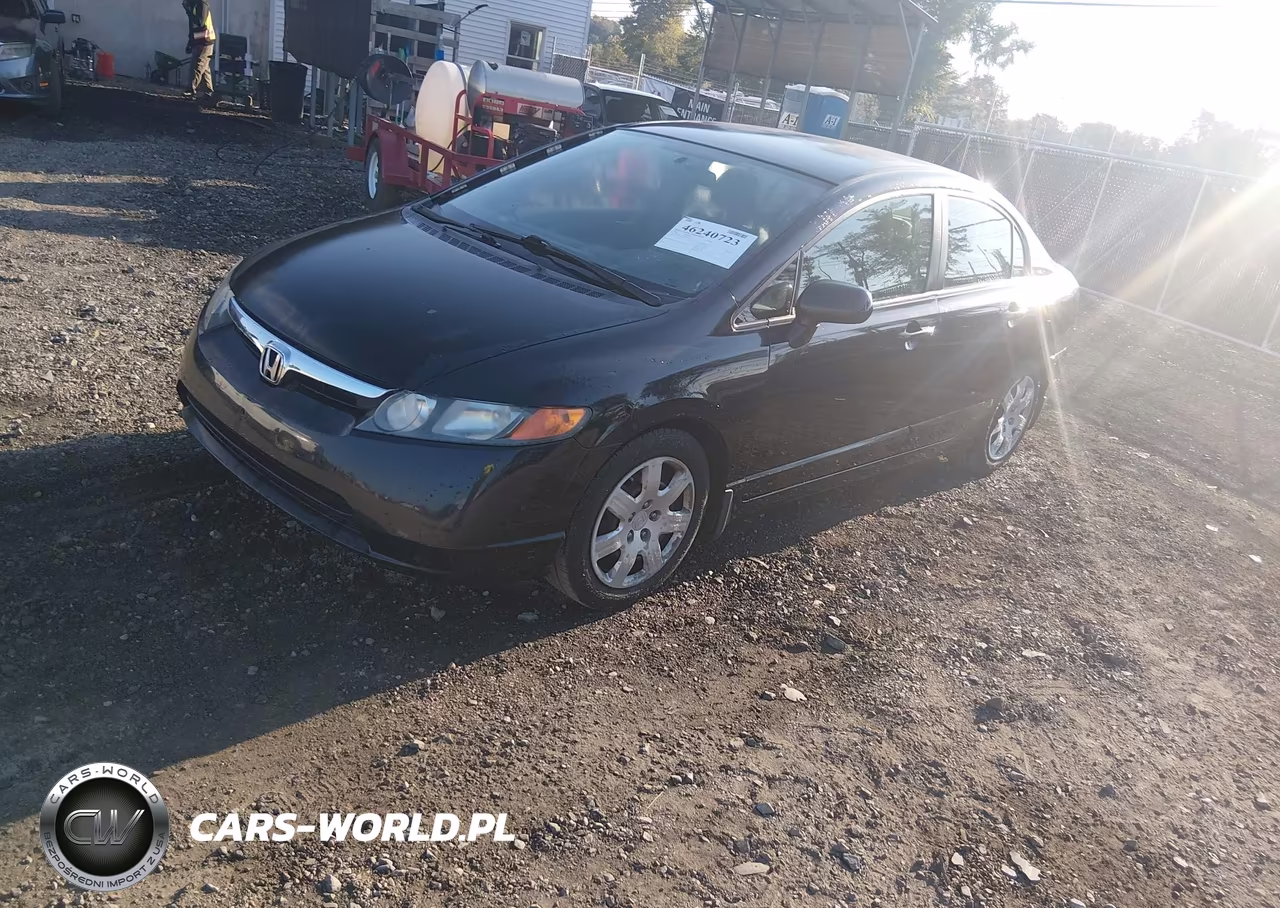 2008 Honda Civic Lx VIN:2HGFA16558H301873 - 2