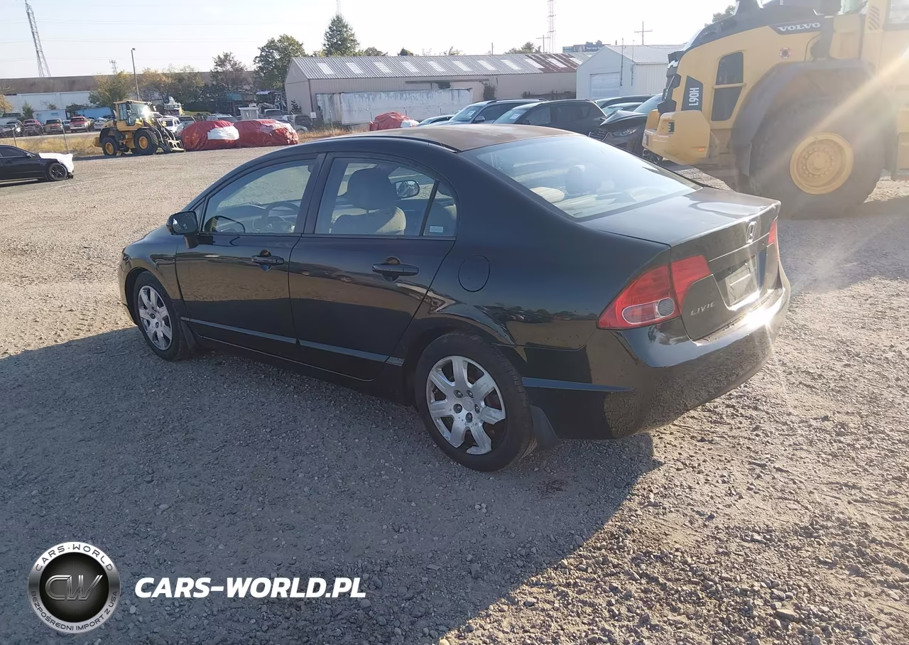 2008 Honda Civic Lx VIN:2HGFA16558H301873 - 3