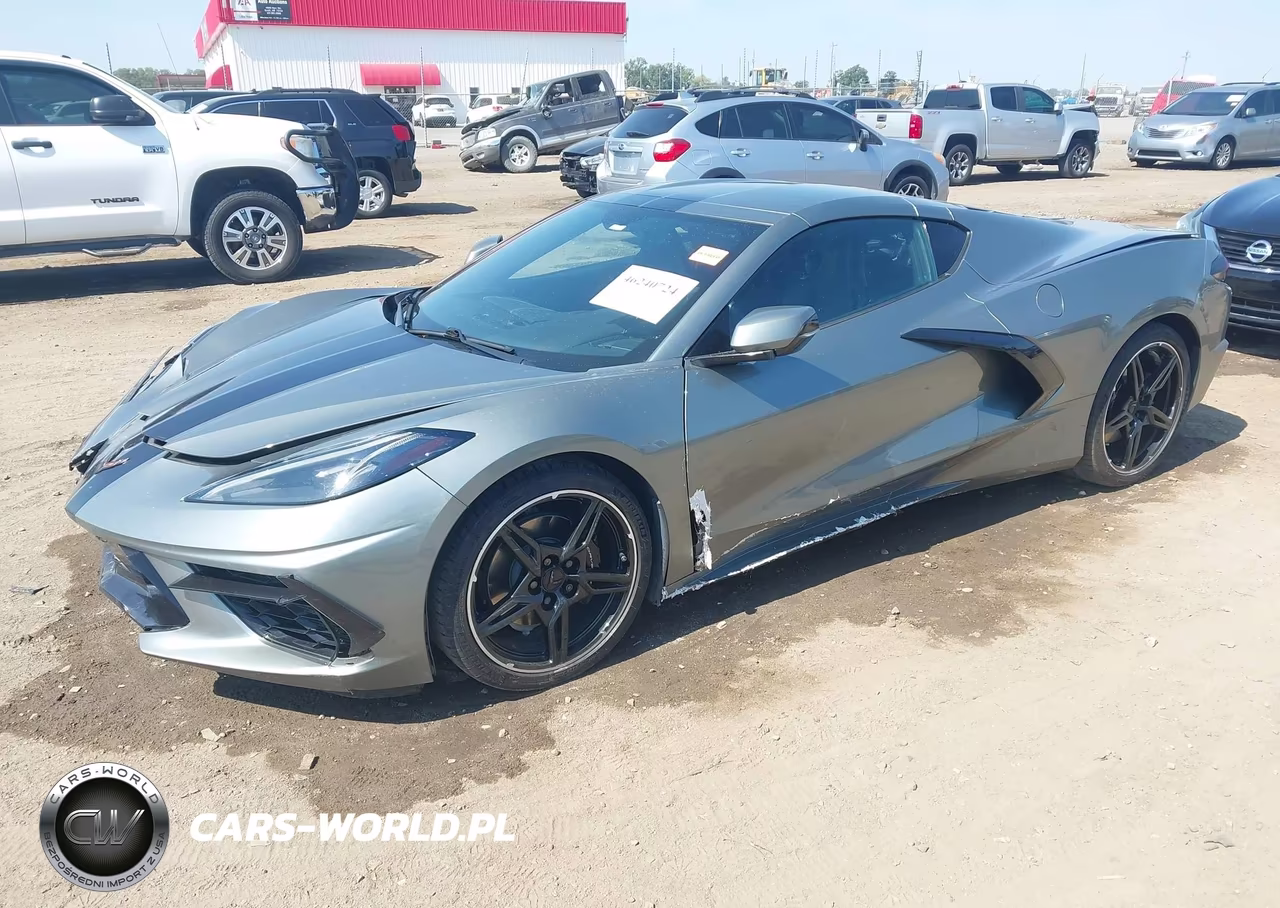 2023 Chevrolet Corvette Stingray Rwd 1Lt VIN:1G1YA2D47P5137354 - 2