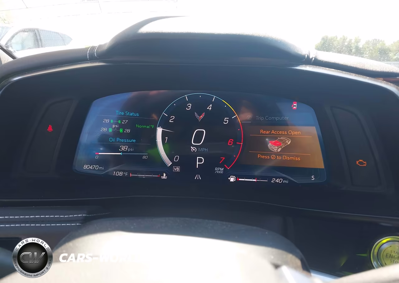 2023 Chevrolet Corvette Stingray Rwd 1Lt VIN:1G1YA2D47P5137354 - 7