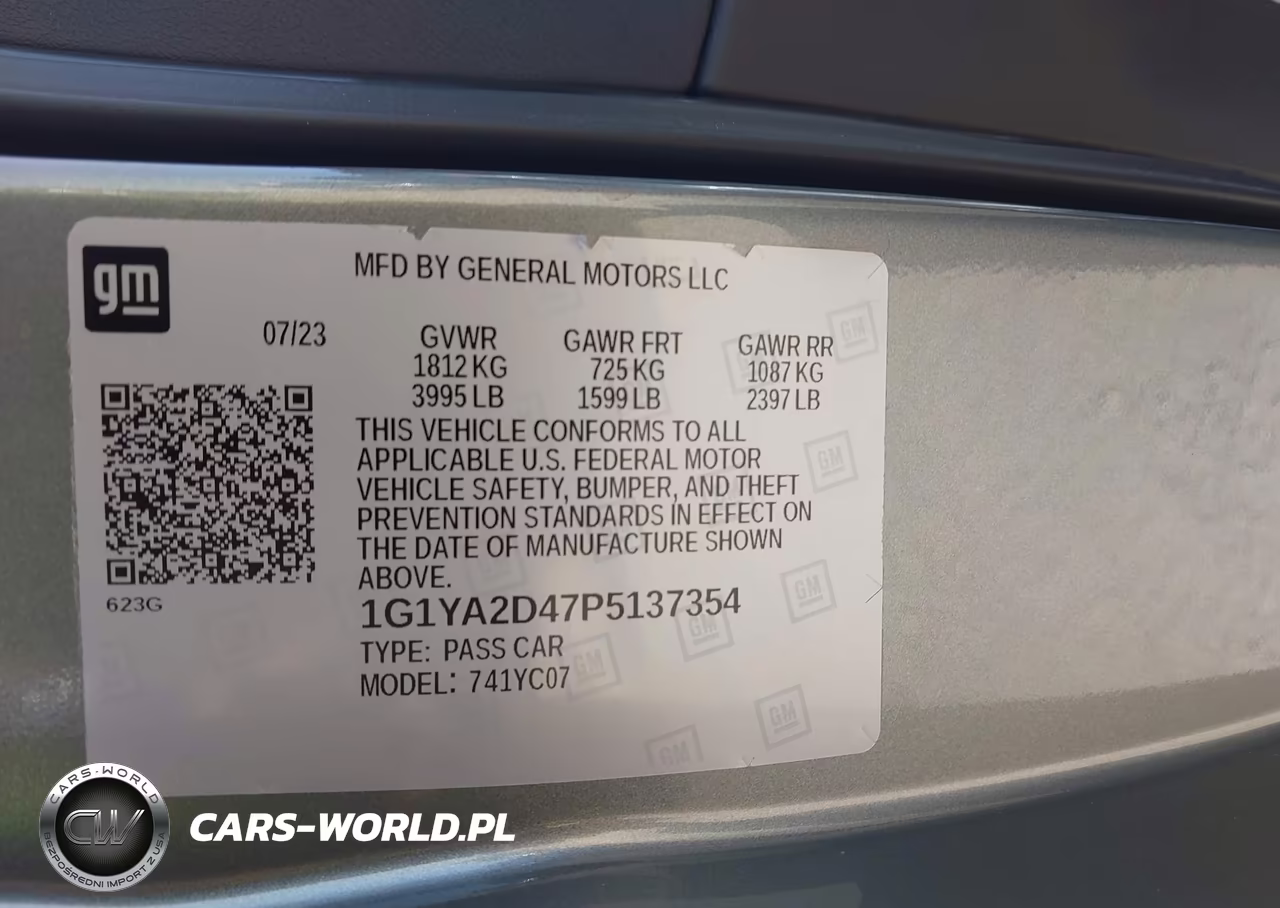 2023 Chevrolet Corvette Stingray Rwd 1Lt VIN:1G1YA2D47P5137354 - 9