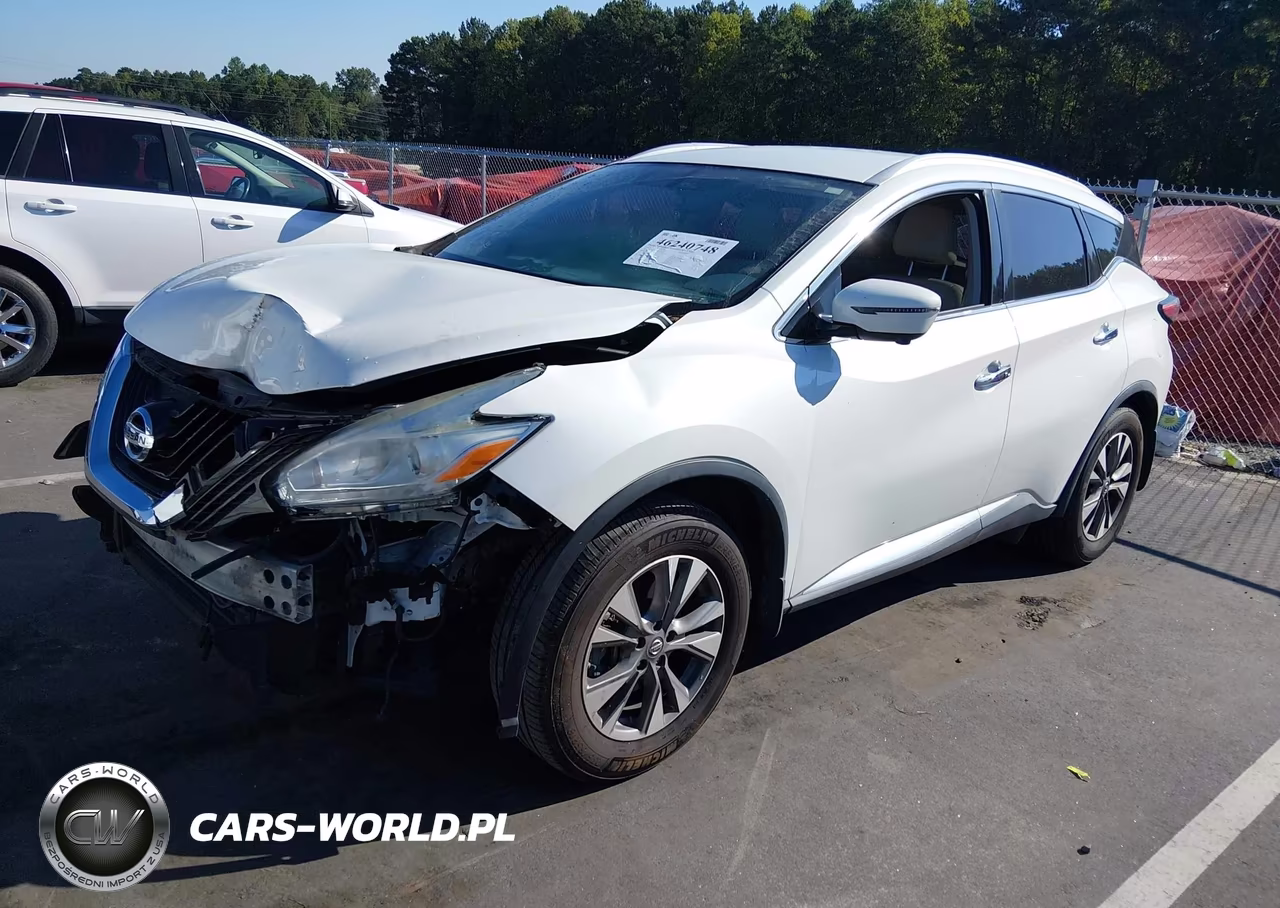 2017 Nissan Murano Sl VIN:5N1AZ2MG3HN187225 - 2