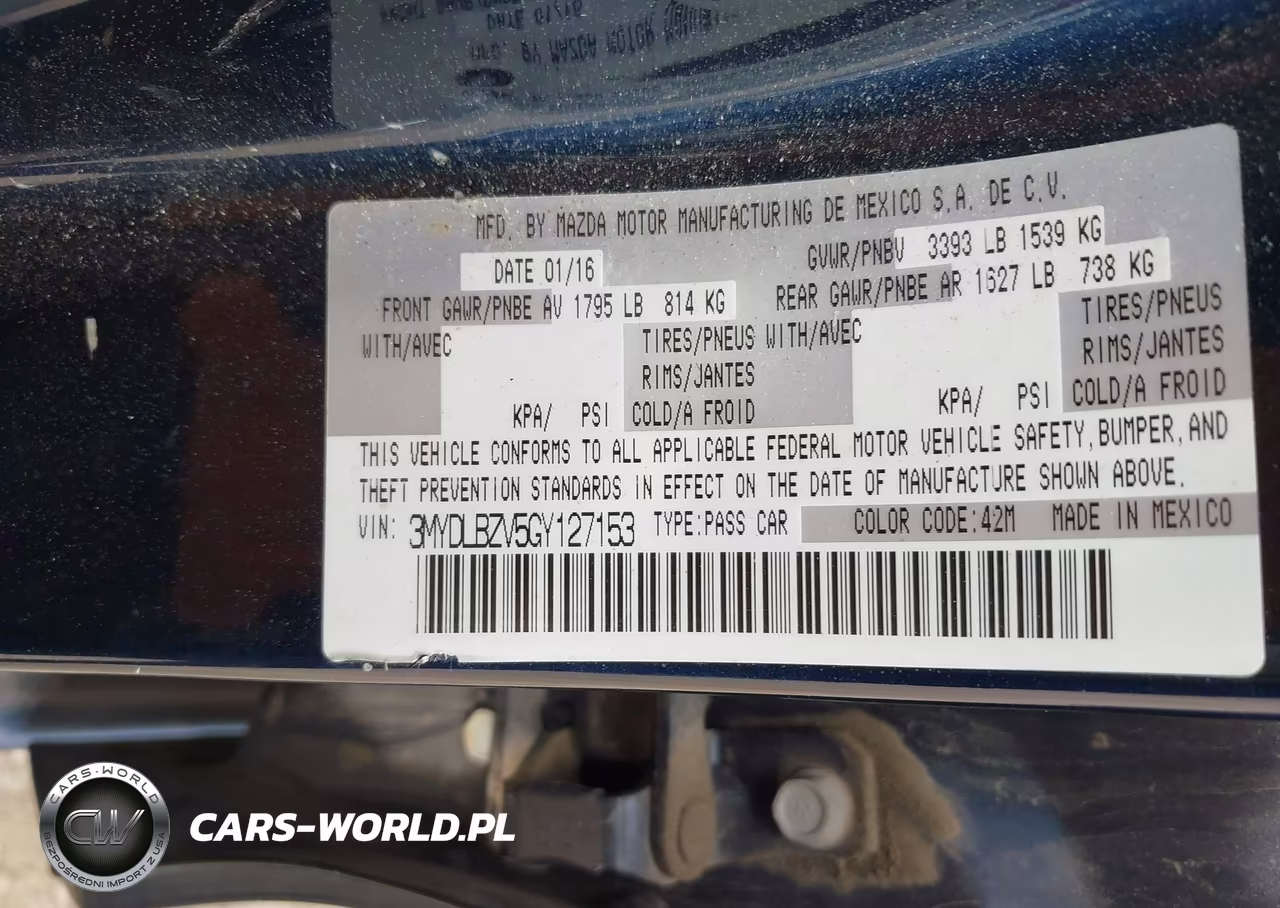 2016 Scion Ia VIN:3MYDLBZV5GY127153 - 9