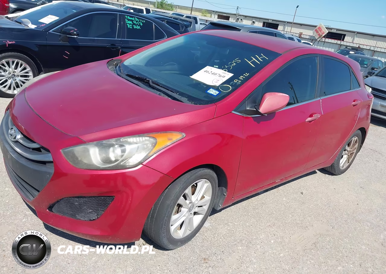 2014 Hyundai Elantra Gt VIN:KMHD35LH7EU203325 - 2