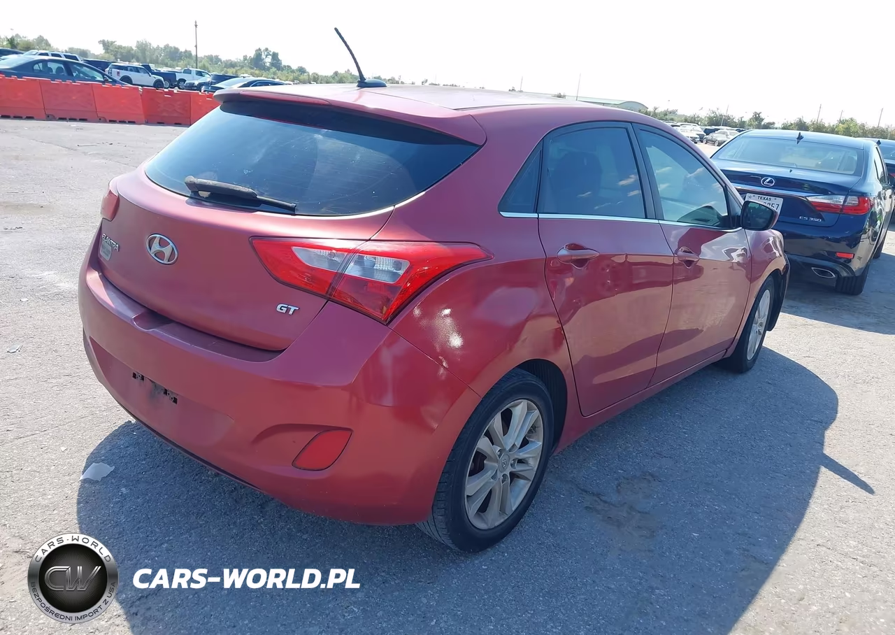 2014 Hyundai Elantra Gt VIN:KMHD35LH7EU203325 - 4