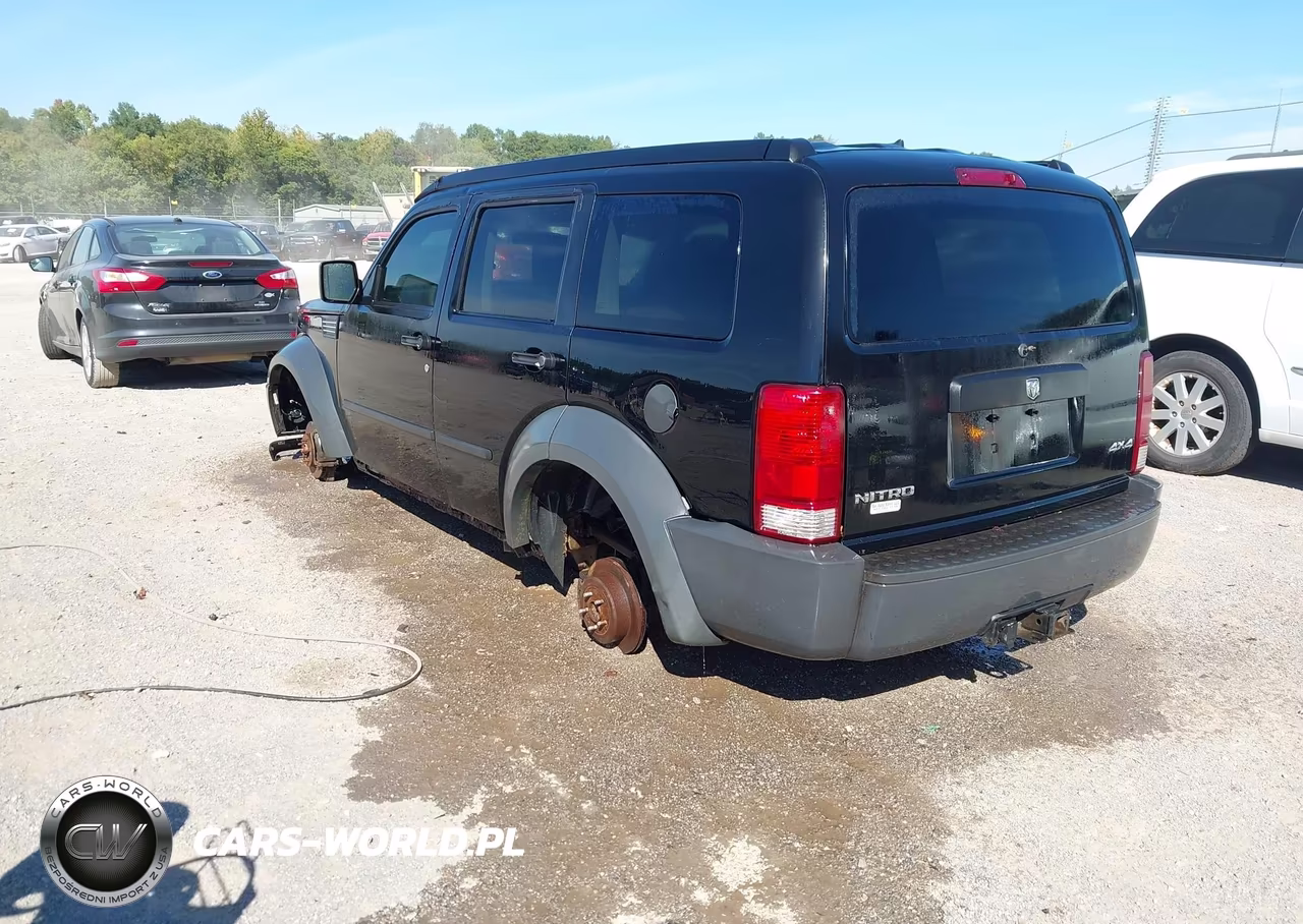 2007 Dodge Nitro Sxt VIN:1D8GU28K87W674331 - 3